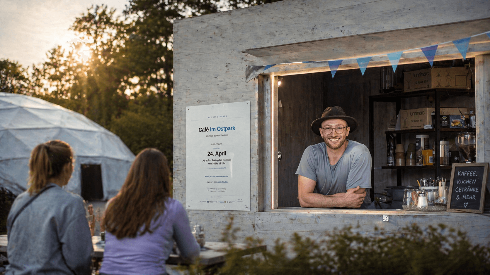Café im Pepe Dome